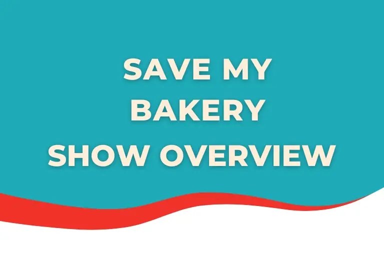 Save my bakery show overview logo by CM