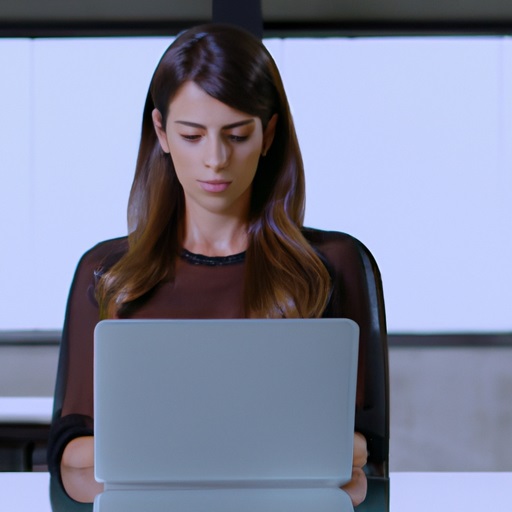 Woman cleaning her social media profile before going on reality show